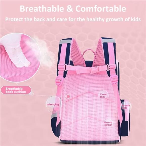School Backpack Bag for Girls,Waterproof Kids Backpack Lightweight main image 4